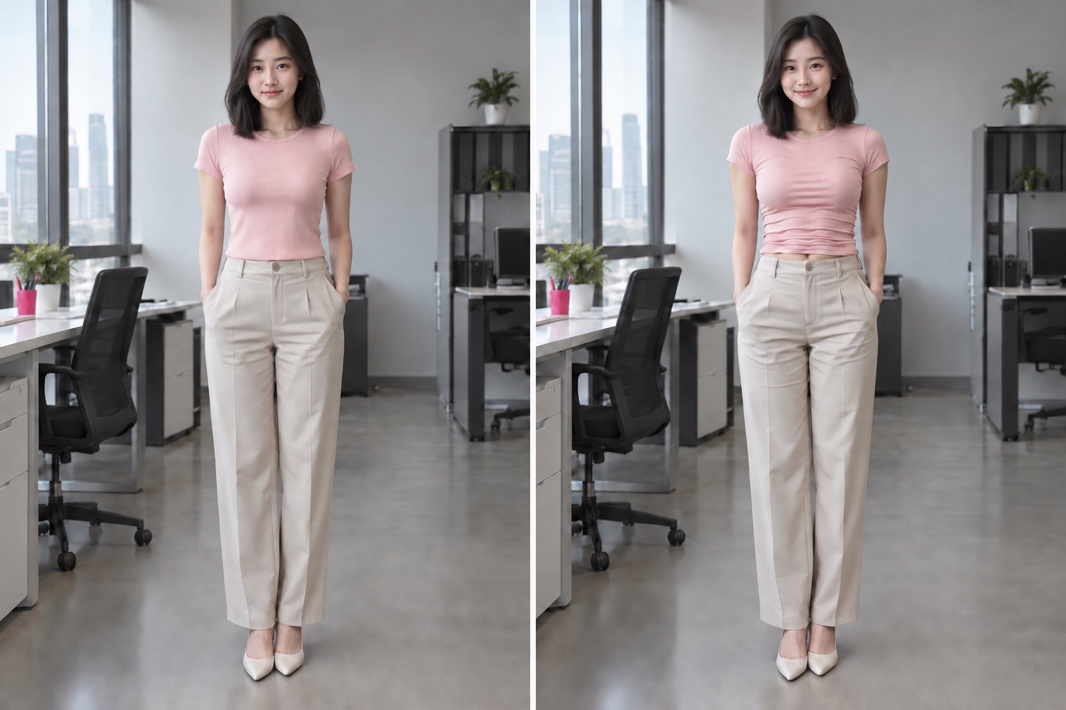 Fitted, with a defined waist
